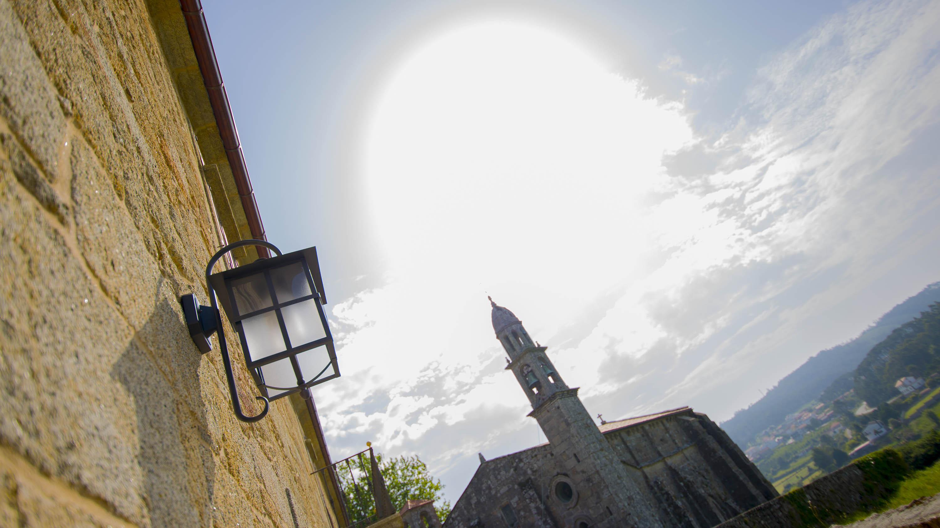 Monasterio Y Pension De Moraime Kültér fotó
