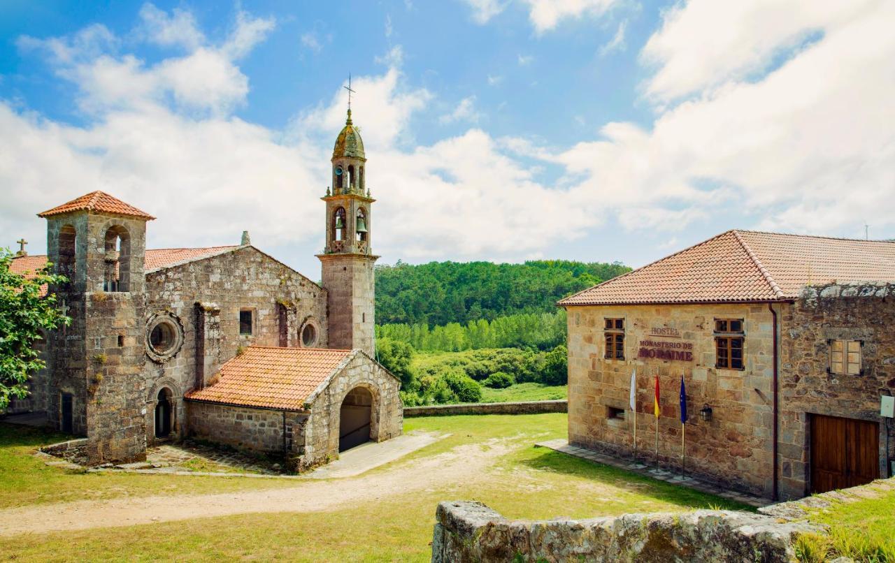 Monasterio Y Pension De Moraime Kültér fotó