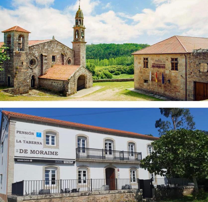 Monasterio Y Pension De Moraime Kültér fotó