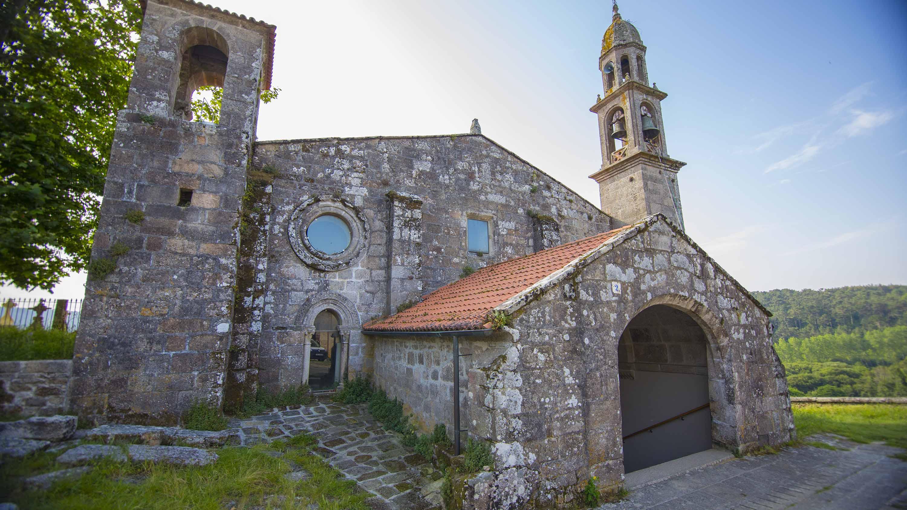 Monasterio Y Pension De Moraime Kültér fotó