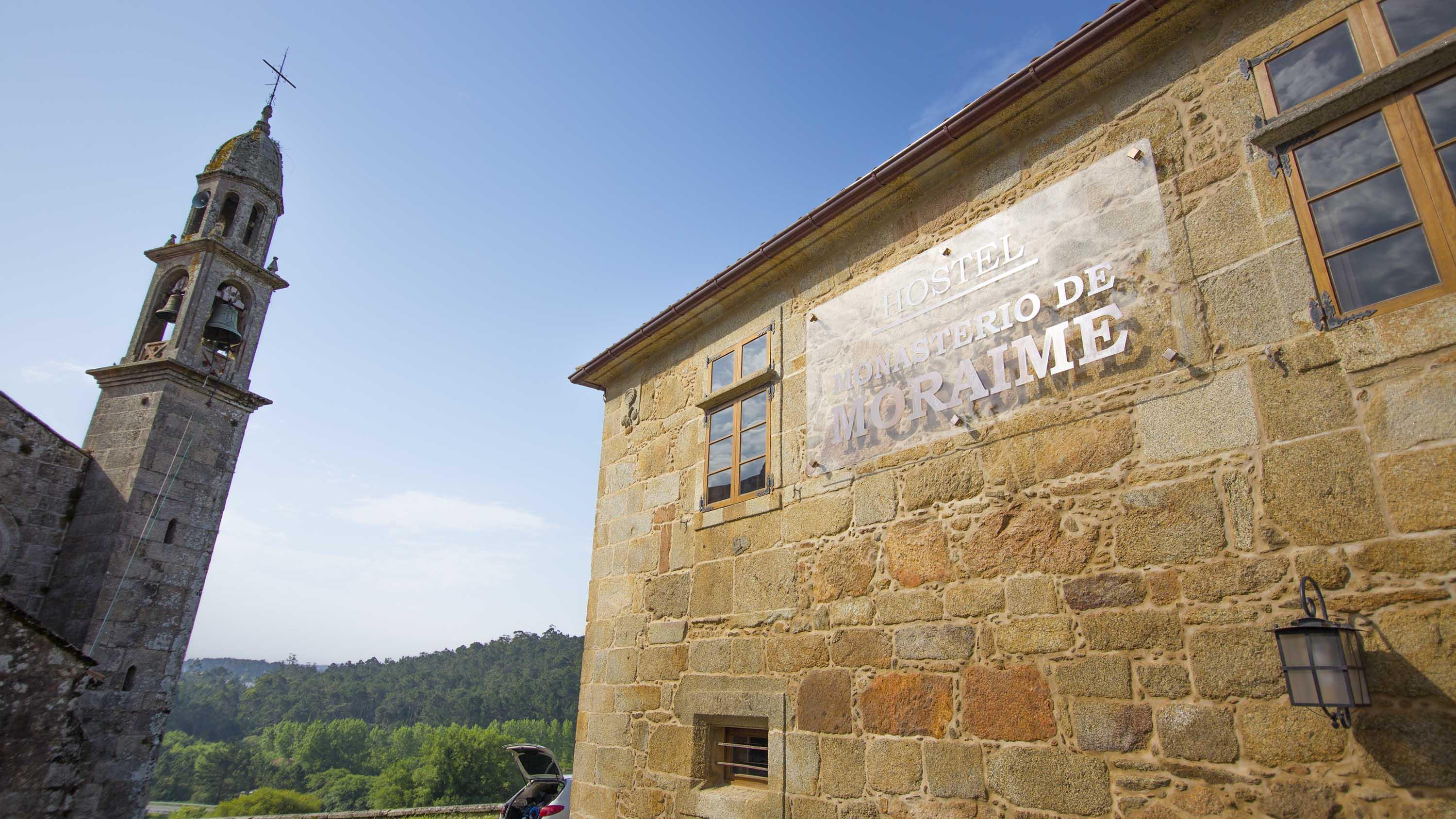 Monasterio Y Pension De Moraime Kültér fotó