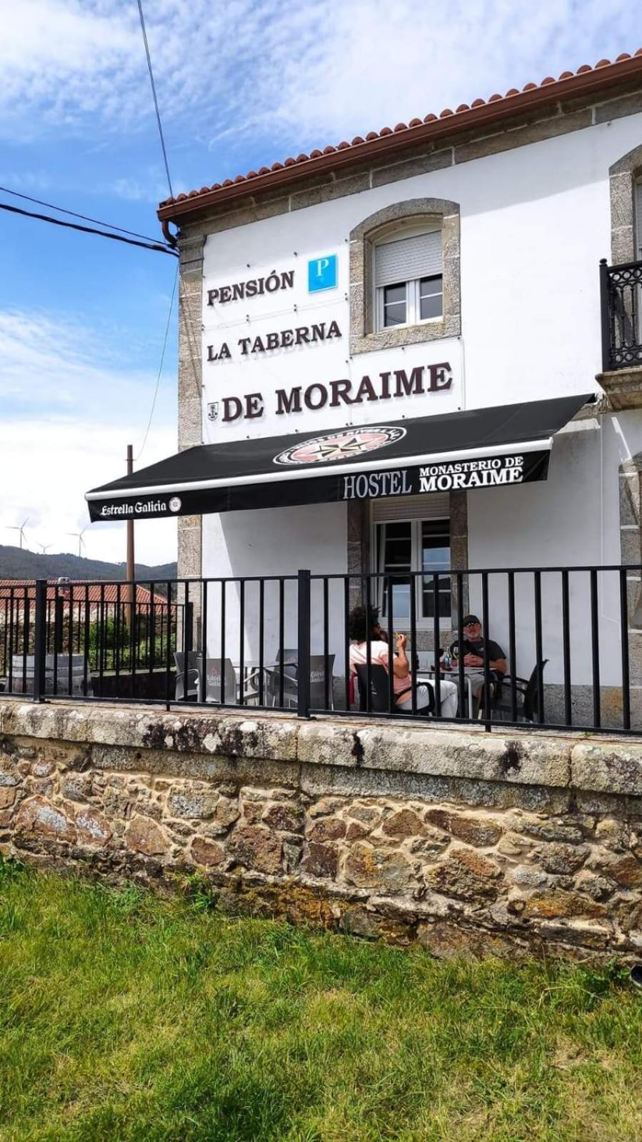 Monasterio Y Pension De Moraime Kültér fotó